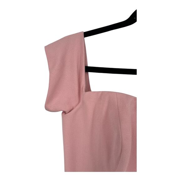 Dress the Population Bailey Bodycon Dress Pink Off Shoulder Size Medium M - Picture 3 of 7